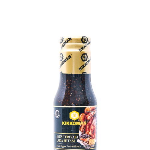 

Kikkoman Black Pepper Teriyaki Halal 300 gr/ Saus Lada Hitam Teriyaki