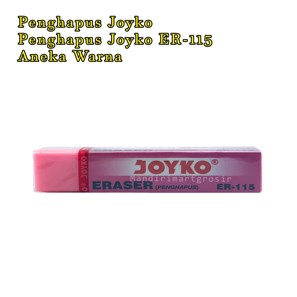 Penghapus / Joyko / Penghapus Joyko Aneka Warna