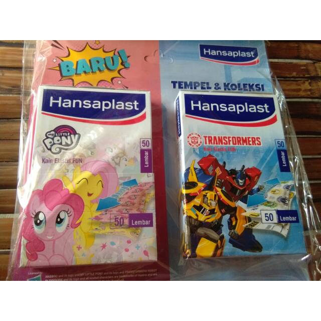 BARU... HANSAPLAST ANAK KARAKTER LITTE PONY DAN TRANSFORMER