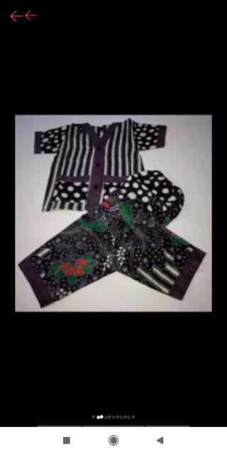 Piyama Batik Anak Random (langsung Dari Konfeksi)