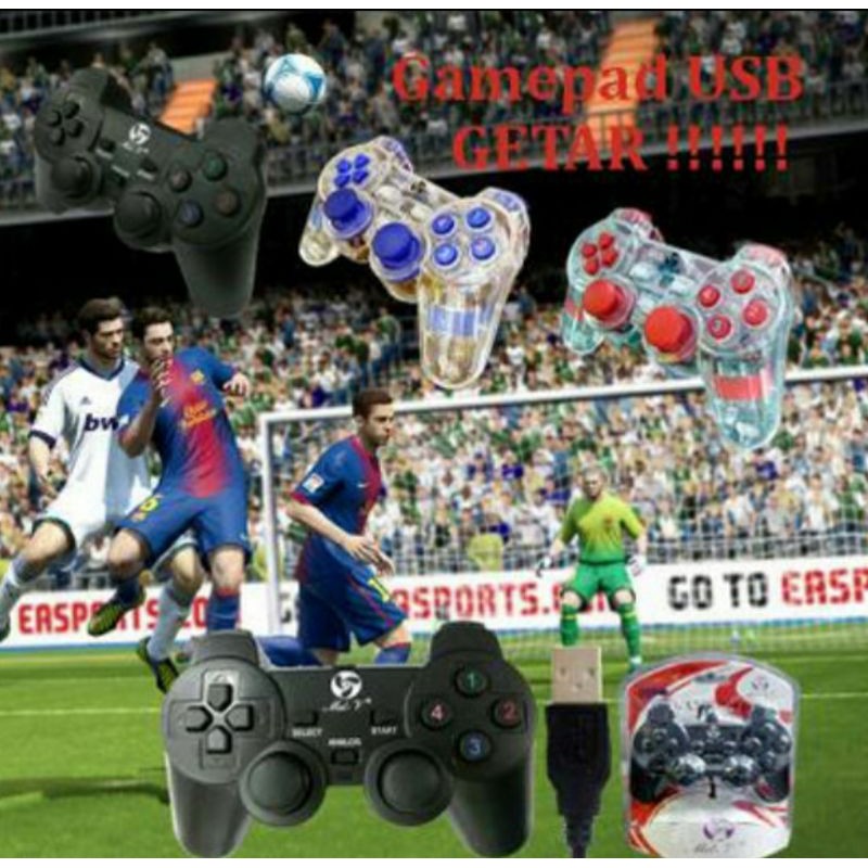 Gamepad Single Transparan USB / Joystick / Stick PC / Gamepad USB Single