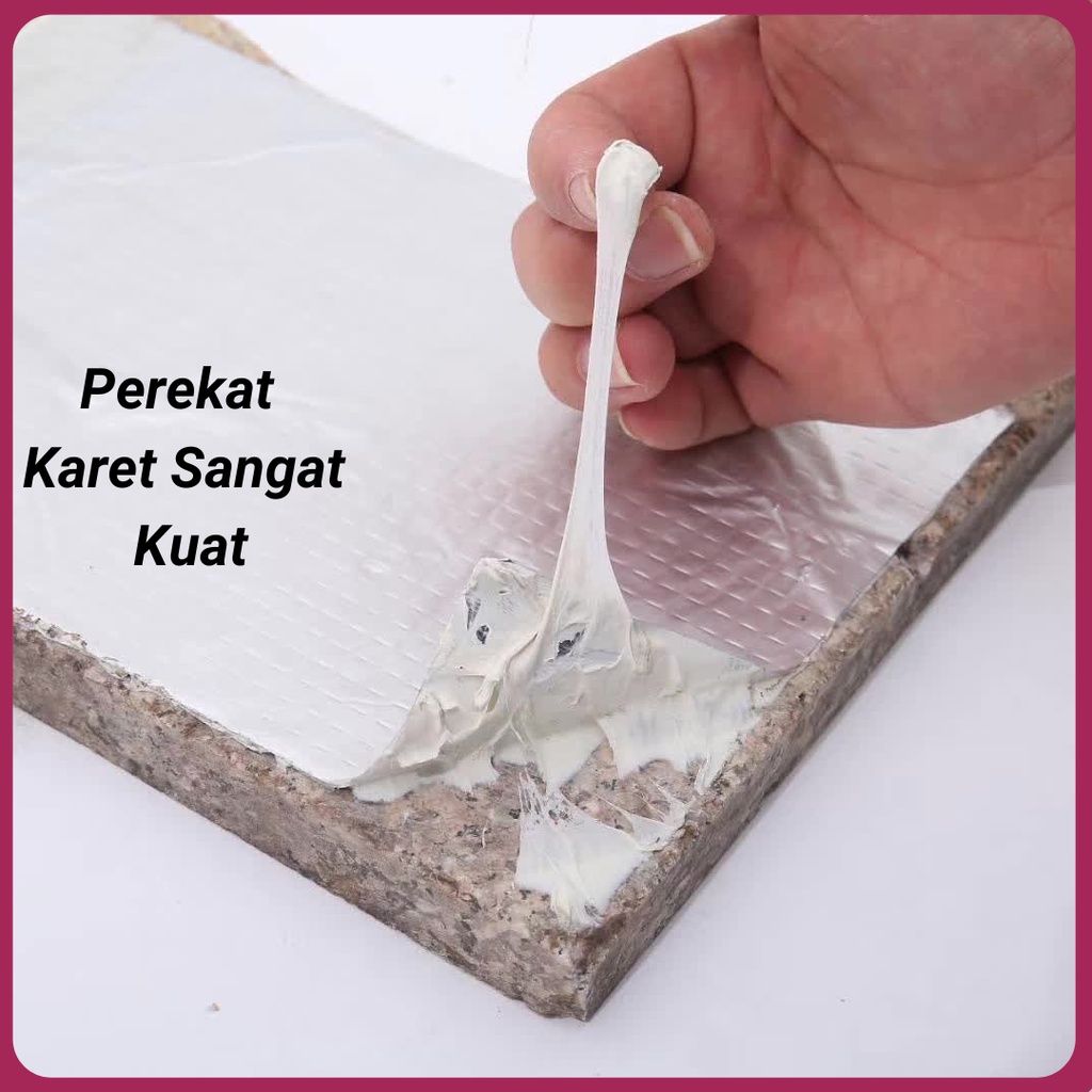 Lakban Anti Bocor Anti Air alumunium Foil Waterproof Tape 3cm 5cm 10 cm