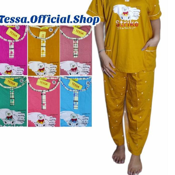 PFL 172 Baju Tidur Cp Tessa Standar - Baju Tidur Cp Jumbo Tessa 