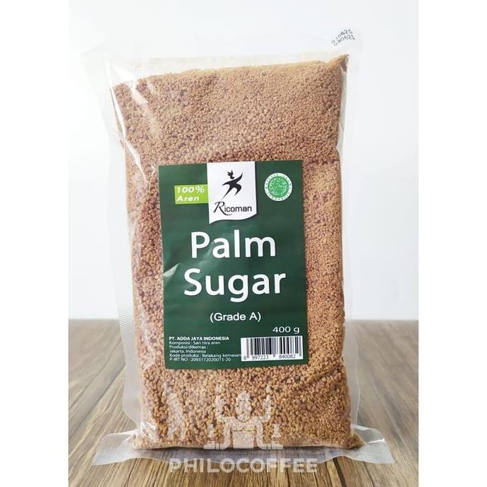 

Big Sale Ricoman Palm Sugar 400g (Gula Palem) Gula Nira Big Sale