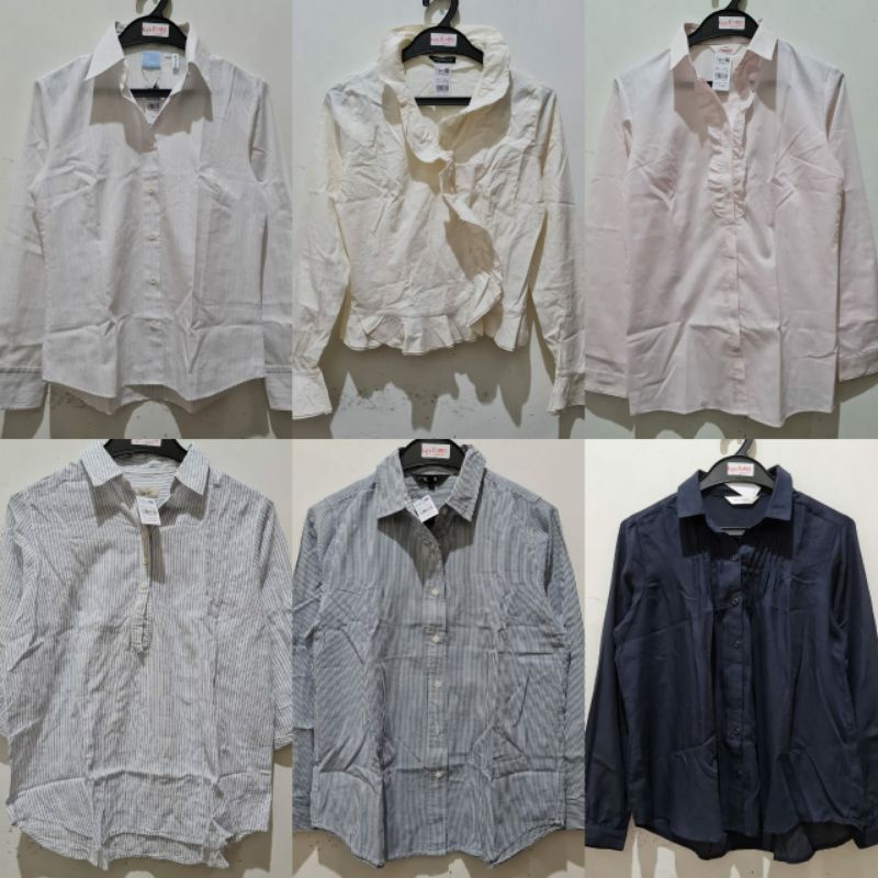 Preloved Blouse Wanita Uniqlo H&M