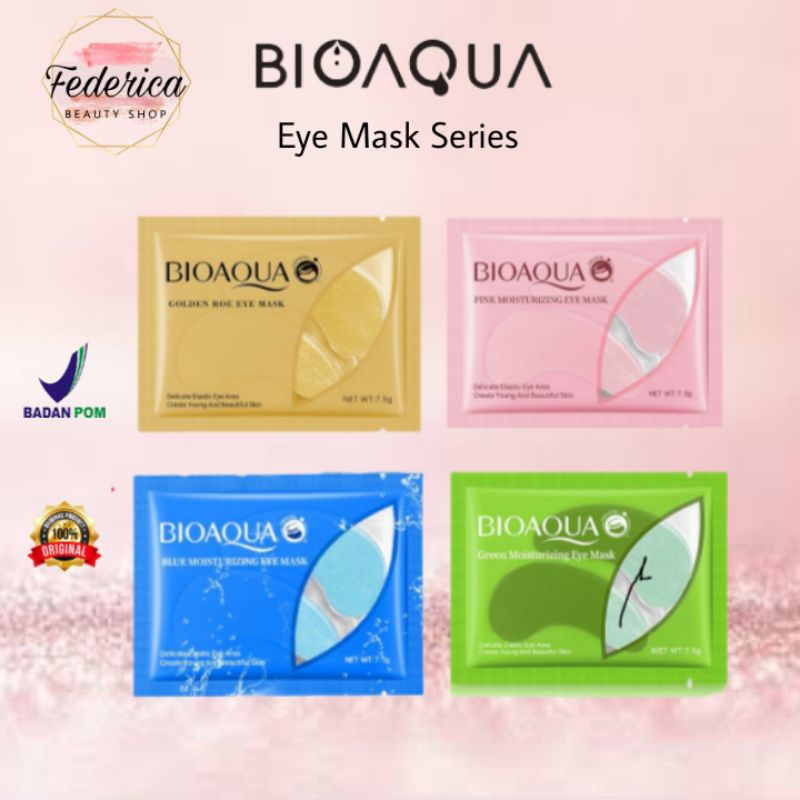 [FEDERICA] BIOAQUA Moisturizing Eye Mask BPOM