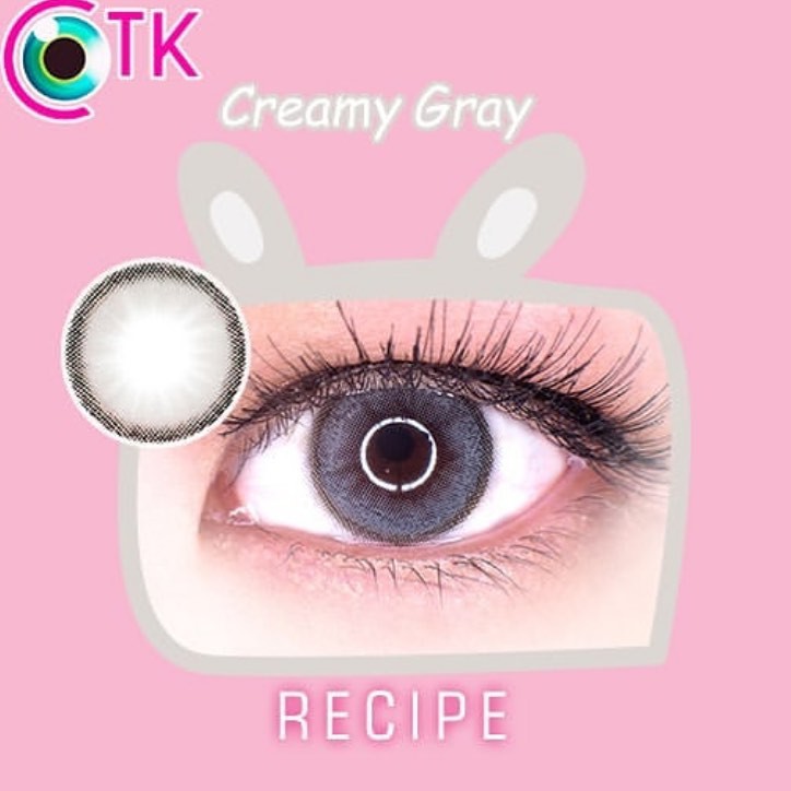 Softlens Recipe DIA 14.5mm NORMAL &amp; MINUS GREY BROWN BLUE (-0.50 s/d -3.00) GRAY CTK/Lensa  Kontak/BS