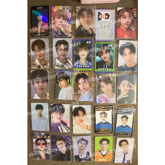 nct jaemin photocard cash bee reload dreaming luggage fcmm hot summer dream jewel universe candylab 