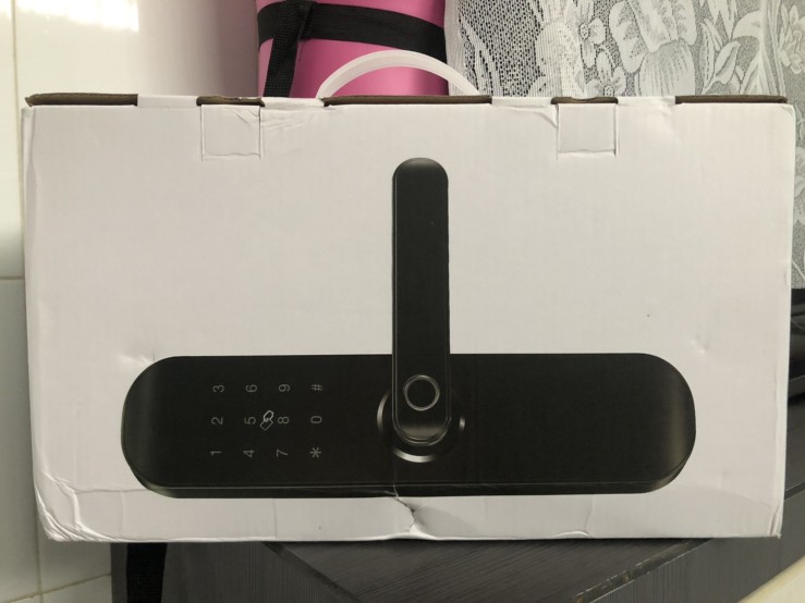 Bardi Smart Home Door Lock Handle Rfid-fingerprint Waterproof