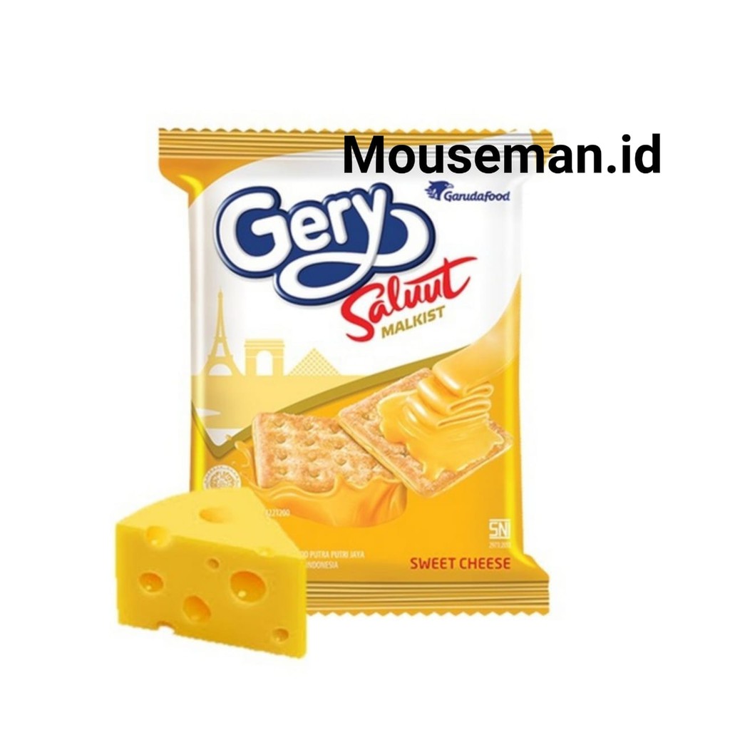 

Gery Saluut MALKIST salut Keju Sweet Cheese 18gr