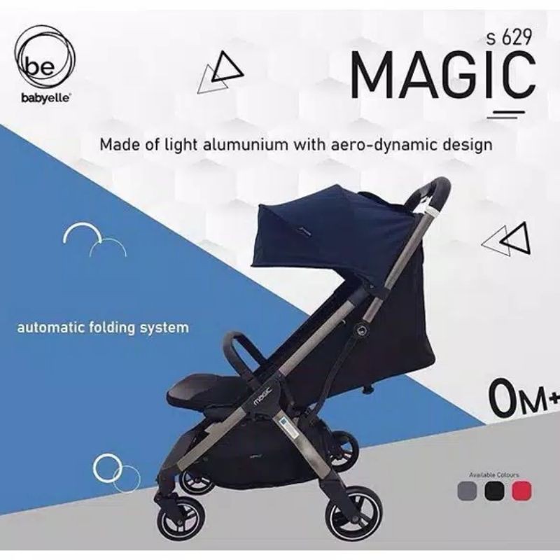 Stroller BabyElle S-719 Enzo Pro / Stroller Babyelle Magic S-629 / Kereta Bayi