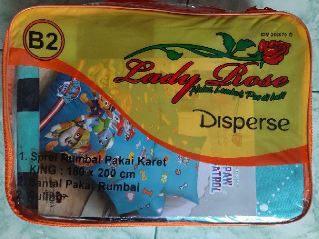 Id. Lady Rose - Sprei Rumbai King 180x200 Motif  Blend