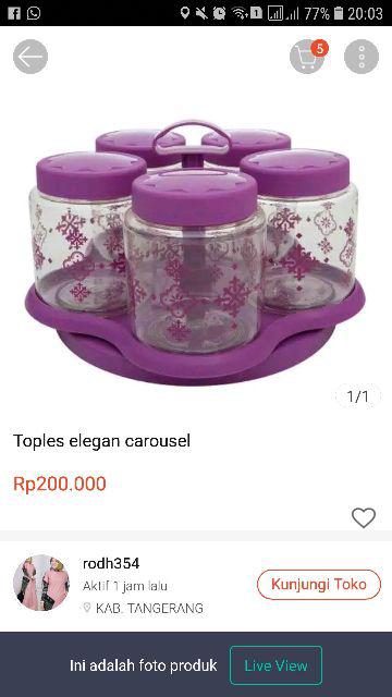 Toples Elegan Carousel