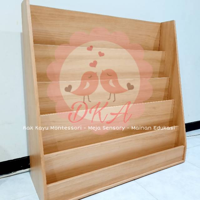 Jual Rak Buku Montessori Rak Buku Anak Rak Buku Murah Shopee