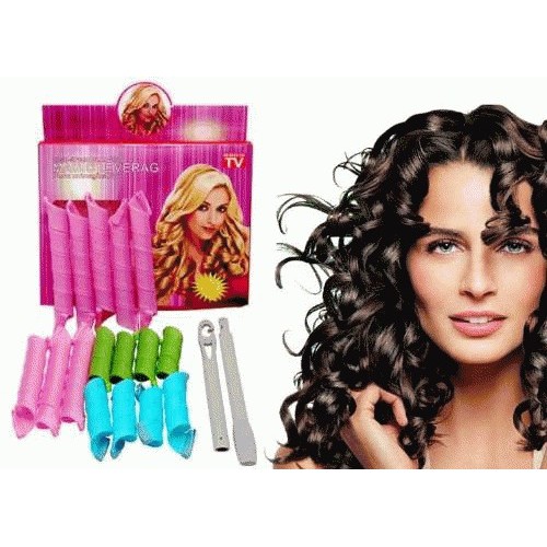 Magic Laverag isi 18 pc - Alat Keriting Rambut - Kriting Ikal Leverag Culy Hair Styling Pengikal