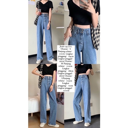 jeans korea HW kulot