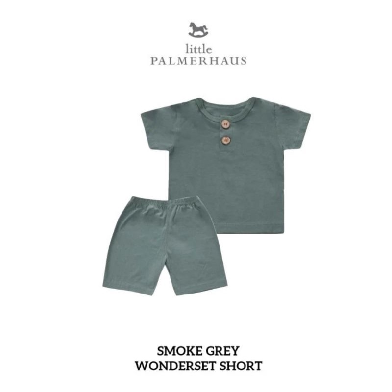 Little Palmerhaus Kids Wonderset Short - Setelan Lengan Pendek Celana Pendek Anak