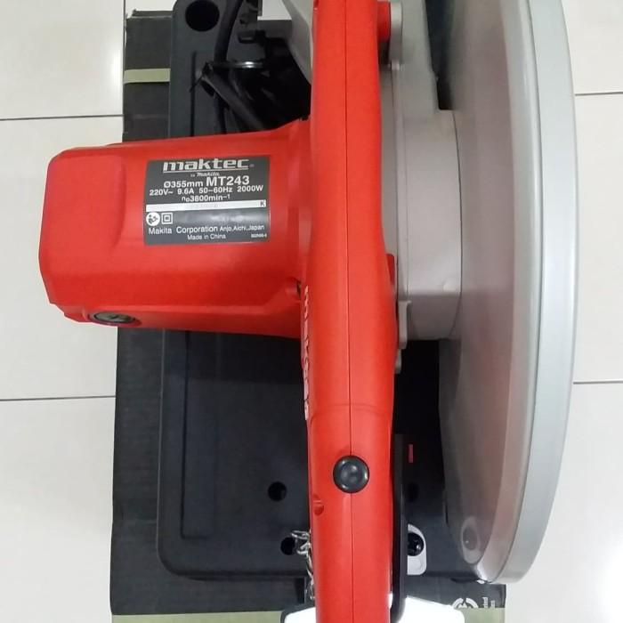 MAKTEC MT243 Mesin Cutting Wheel / Mesin Potong Besi 14"