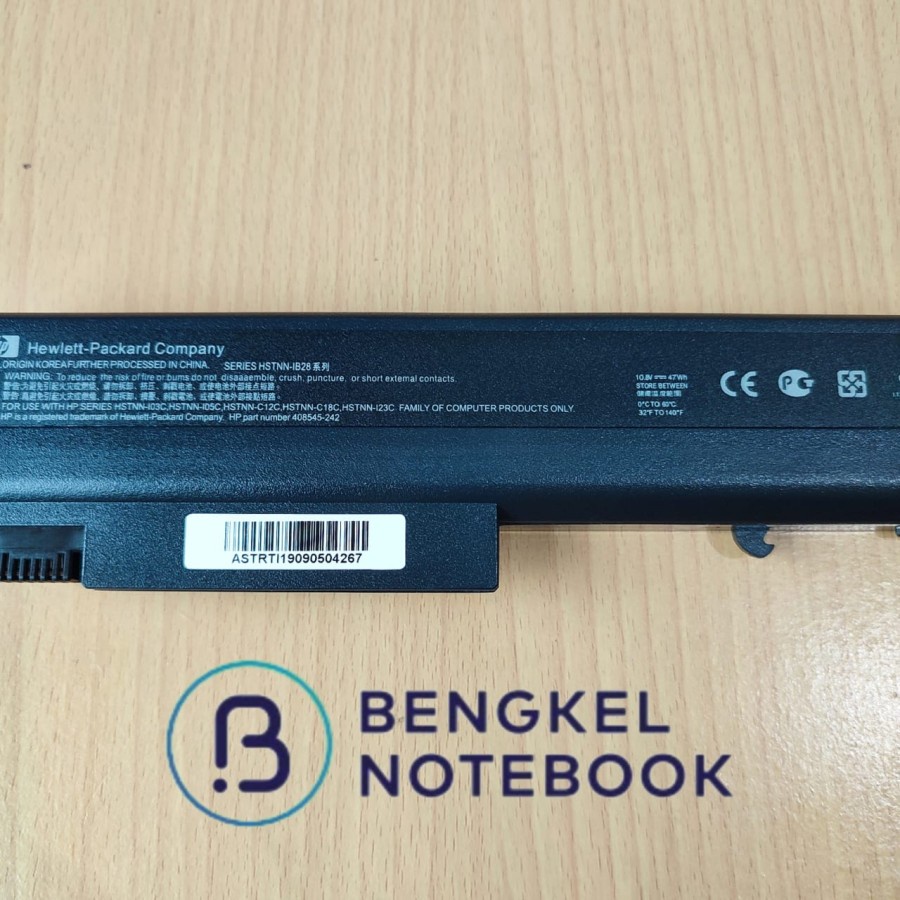 Baterai Laptop HPCompaq NC6400 NC6120 NC6220 NC6230 NX6110 NX6120 NX6130 NX6230 HSTNN-DB05 PB994A