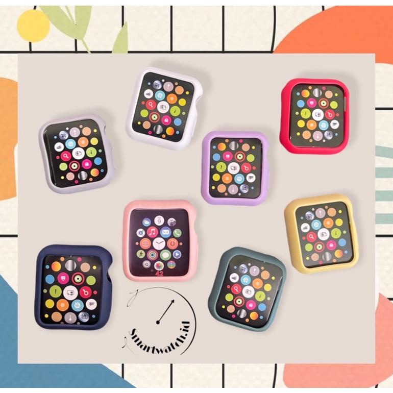 Termurah Silicon Iwatch Case Smartwatch Size 38 40 42 44 Mm Smartwatch T500 T55 Hw12 Hw22 Dll