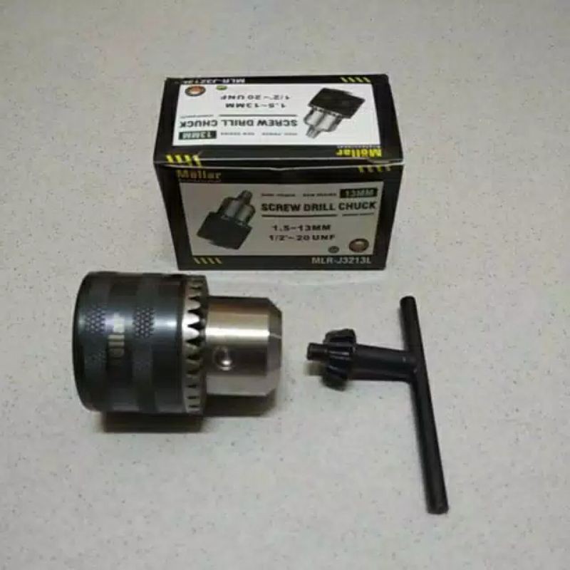 KEPALA BOR 13 MM MOLLAR /SCREW DRILL CHUCK