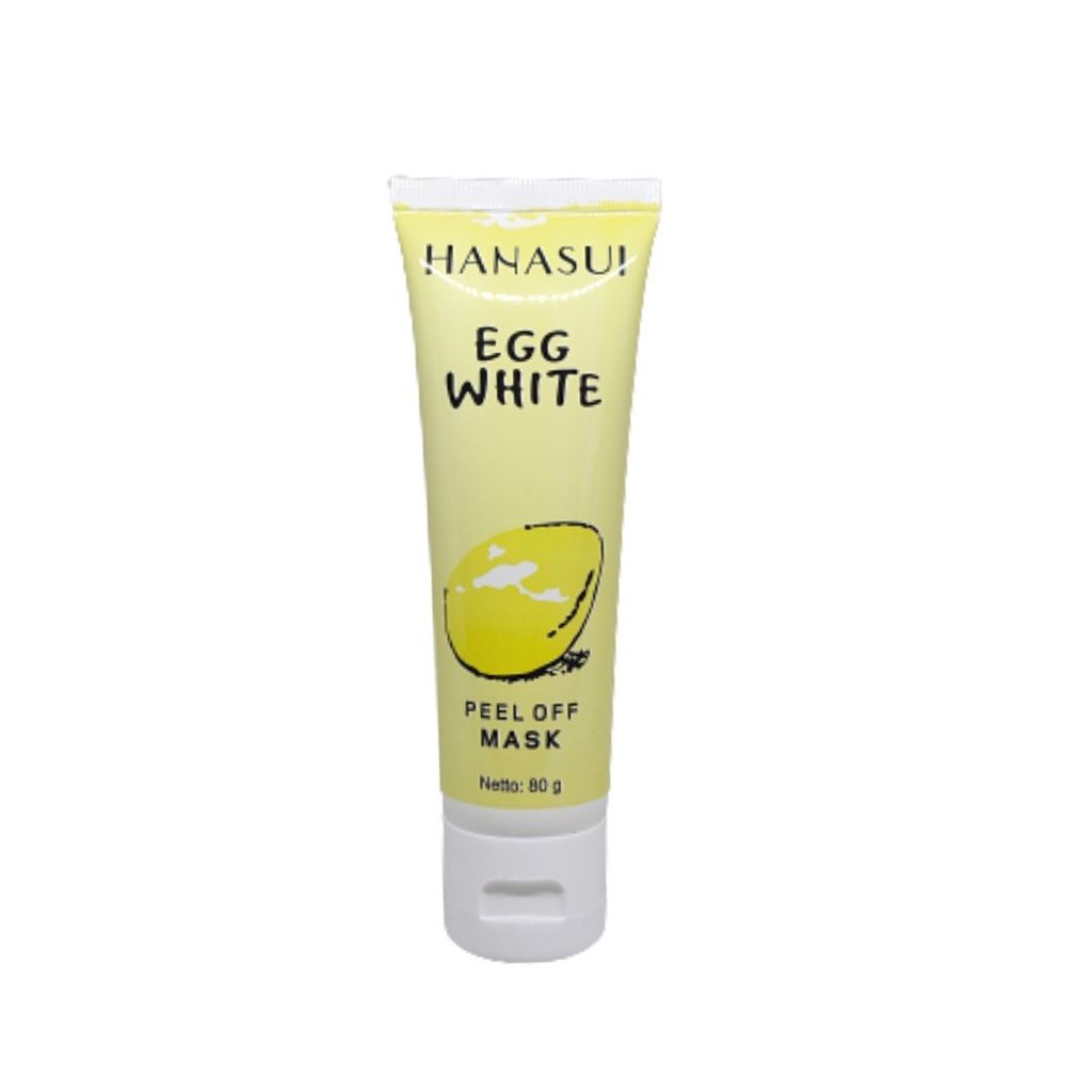 HANASUI Egg White Peel Off Mask Hanasui BPOM  Original 100 PERSEN