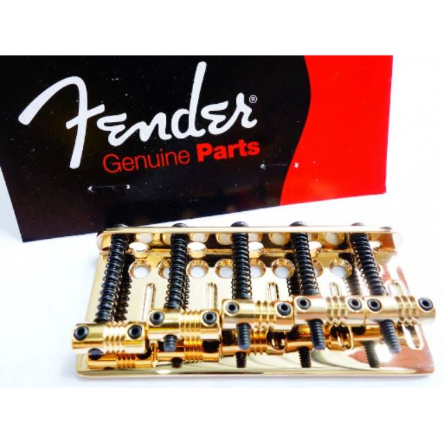 Bridge bass Fender American Deluxe Gold 5 string original