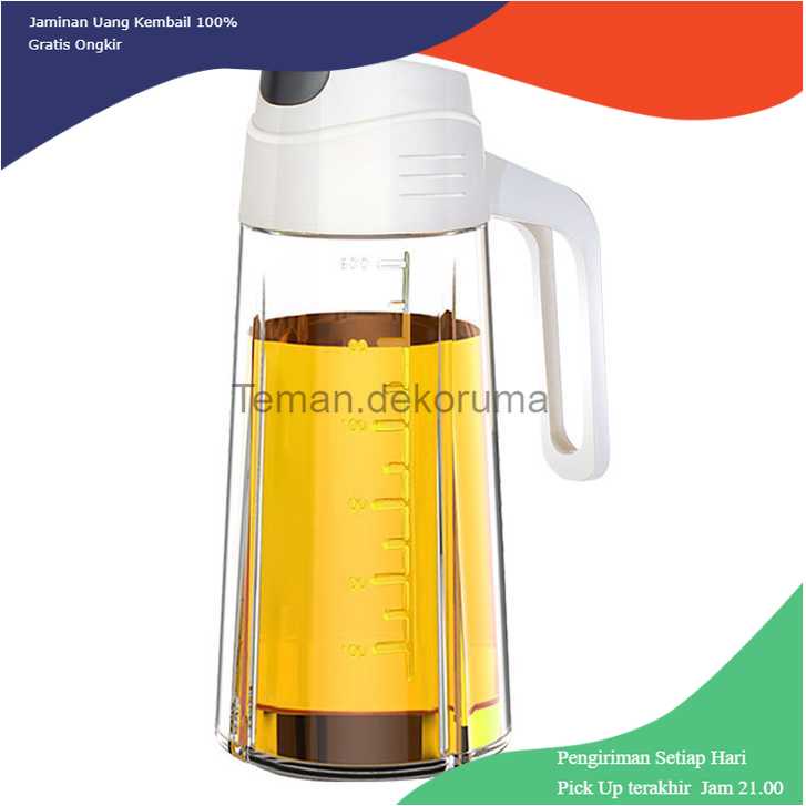 TD-AI Roborobo Botol Minyak Serbaguna Seasoning Glass Jar 630ml CYX180813K0