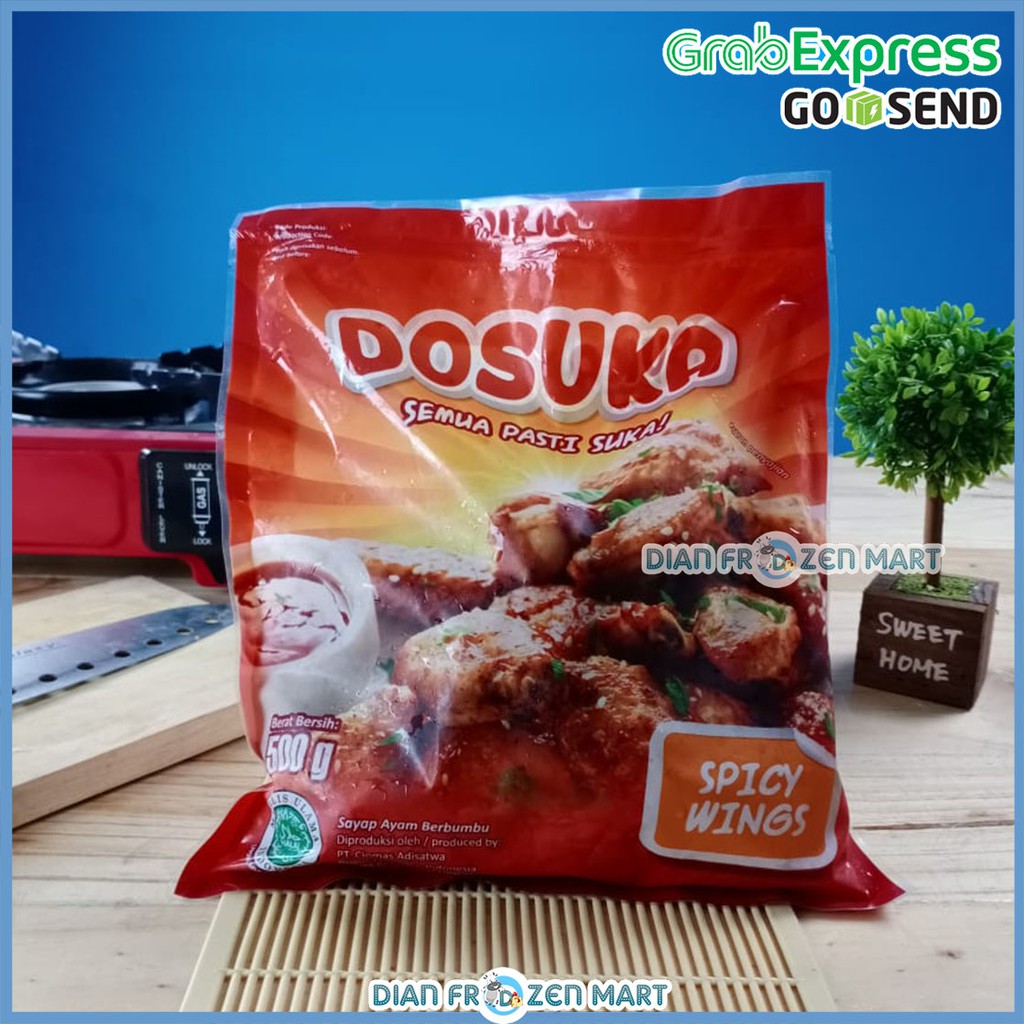 Jual Dosuka Spicy Wings 500 Gram Shopee Indonesia