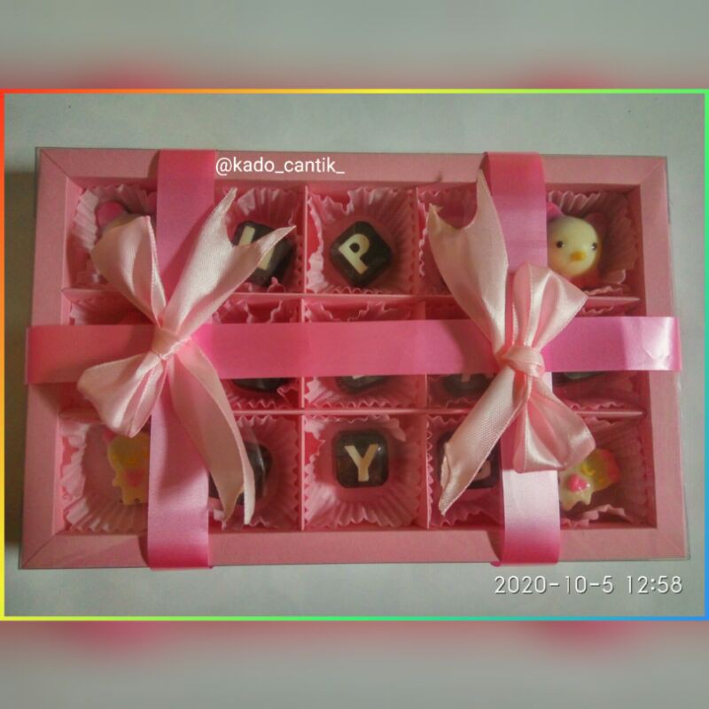 

chocolate box size s