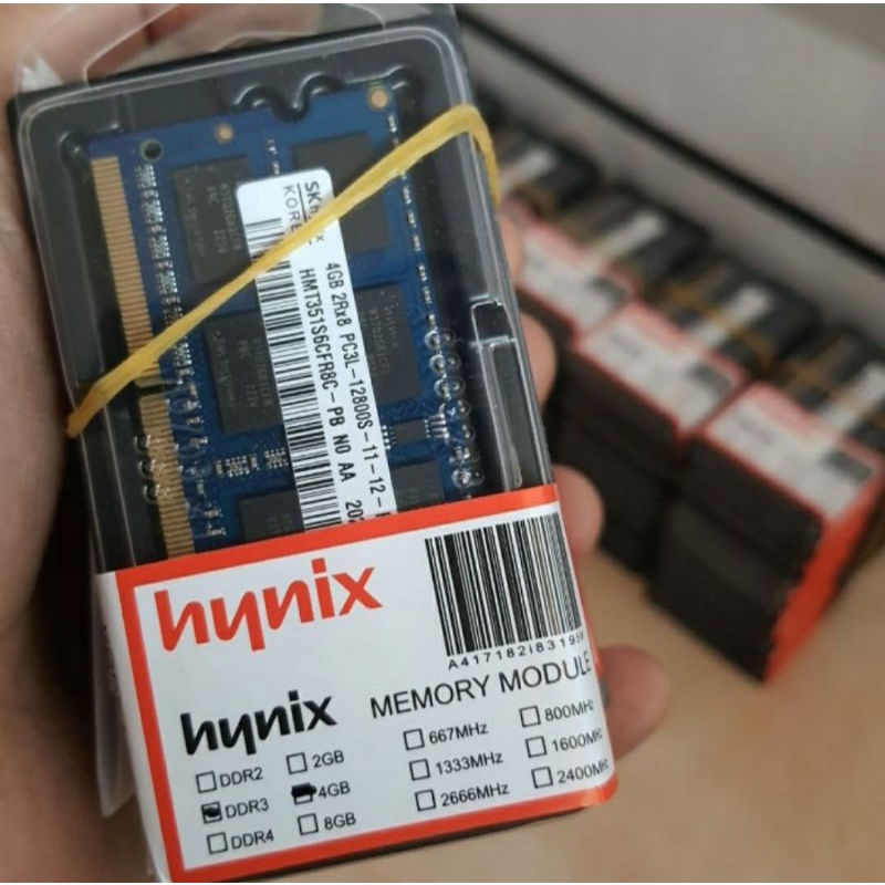 Ram Sodim Hynix DDR3L 4GB Pc 10600 - Pc 12800