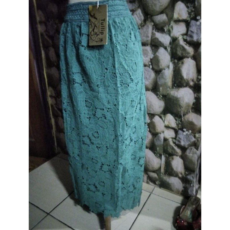 Rok panjang brokat import