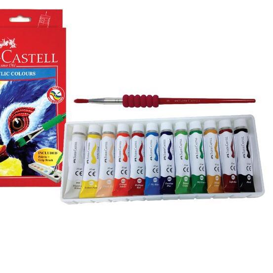 

♟ Cat Air Akrilik Faber Castell 12 ✻