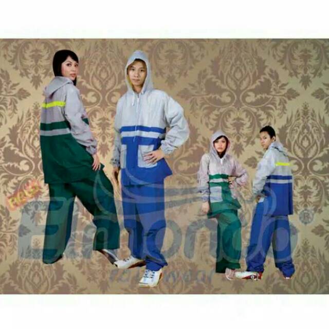 SETELAN JAS HUJAN ELMUNDO (DEWASA)