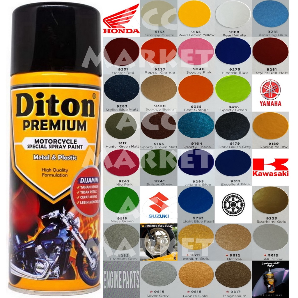 Pilok Diton Premium Pilox Pylox Cat Yamaha Honda