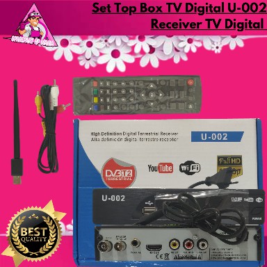 Set Top Box Tv Digital U-002 Receiver TV Digital