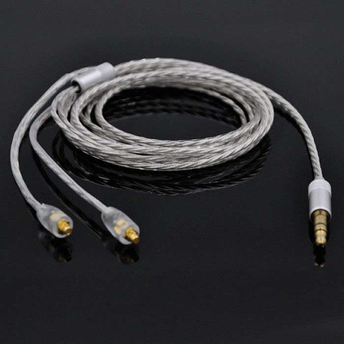 Bombastis  kabel MMCX silver coated for IEM : shure- basic ie300- Pi 3.14 audio RQ87