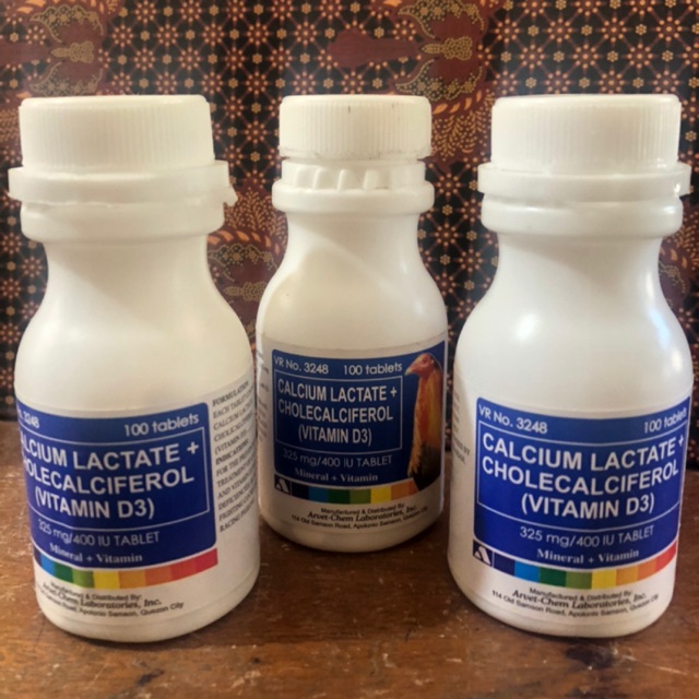 Calsium Kalsium Calcium Lactate Ayam Phillipina