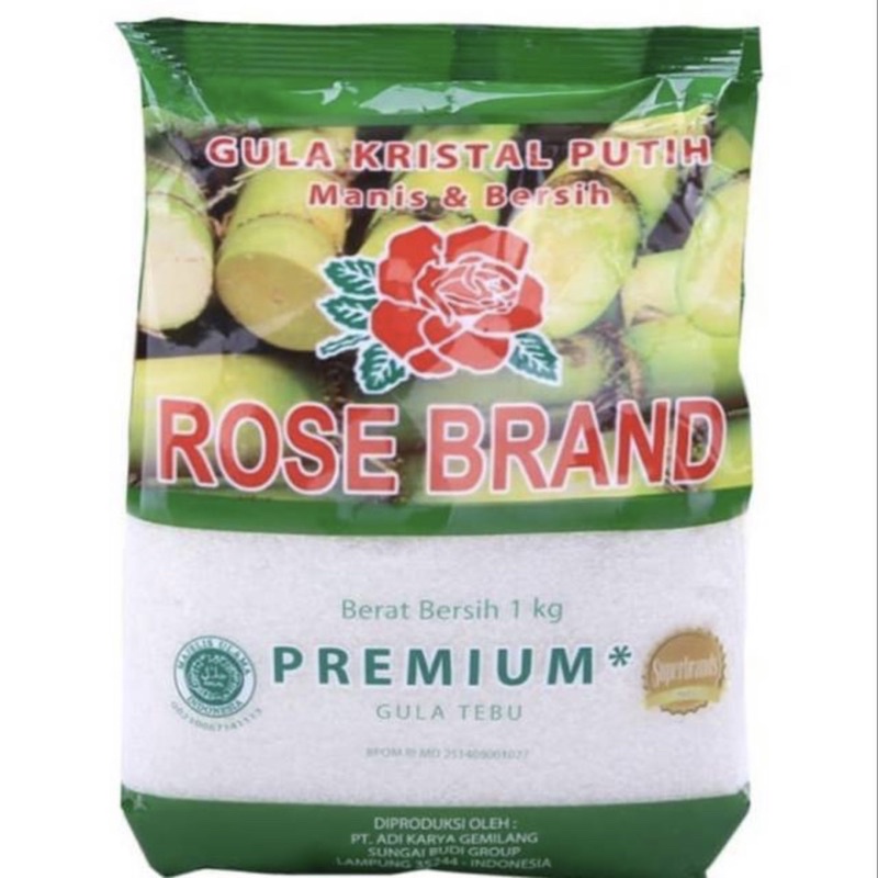 

Rose Brand Gula Tebu Premium 1kg