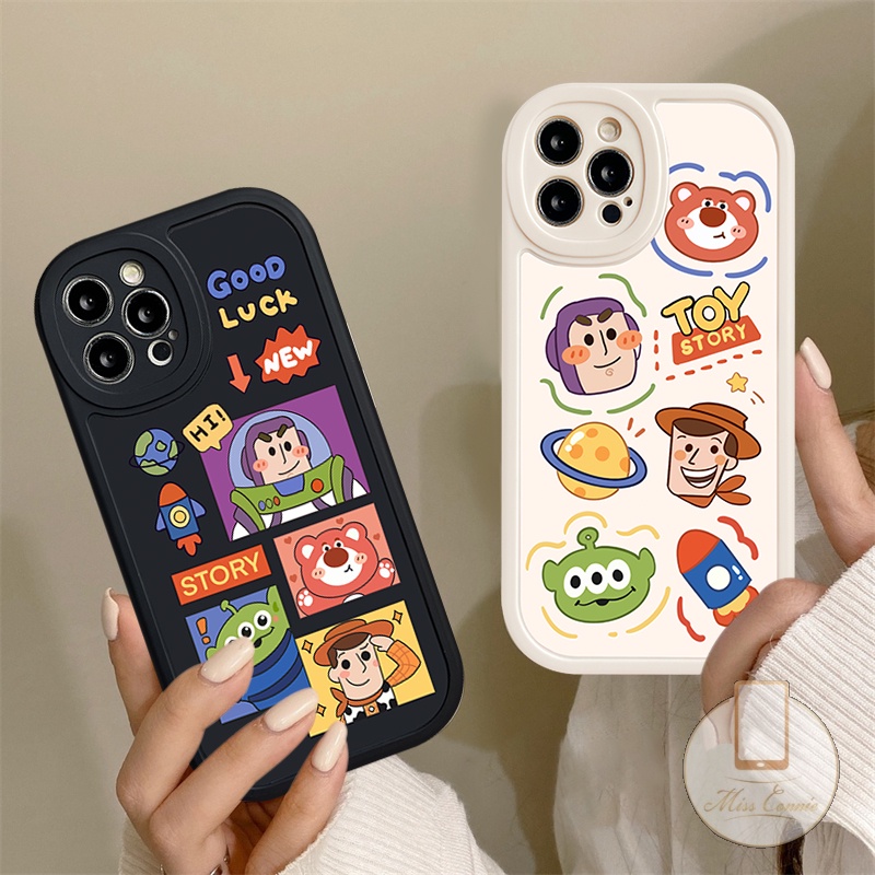 Redmi 10C A1 12C 10 9 10A 9A 9T 9C NFC Redmi Note10 10s Note 11 Note11Pro Note8 9 Note 9s Note 11s 9Pro 10Pro POCO F4 K40s Kartun Lucu Toy Story Manyo Soft TPU Case