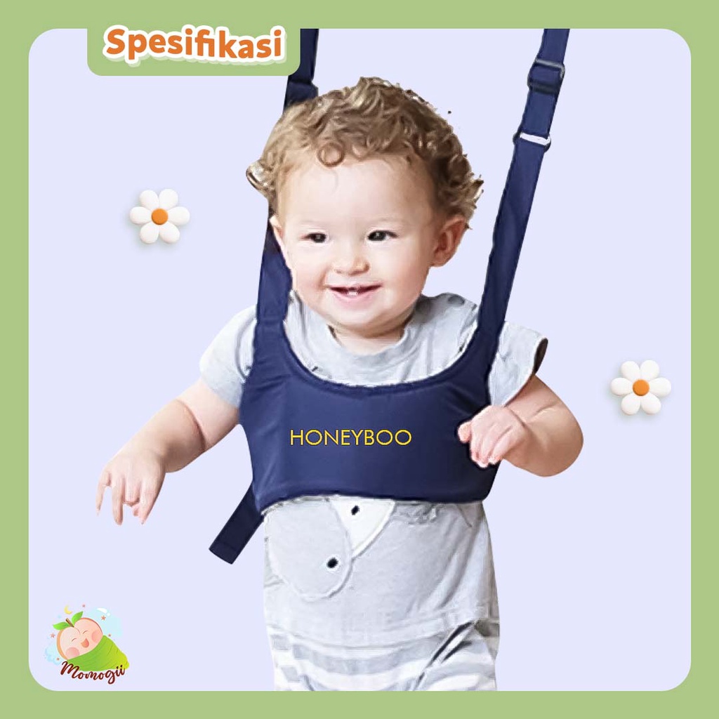 MOMOGII Baby Walking Assistant Alat Bantu Belajar Jalan Baby Walker Sabuk Pengaman