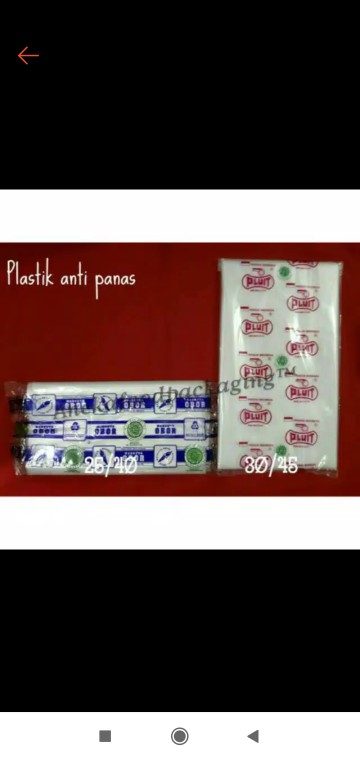 Kantong Plastik Tahan Panas/anti Panas 30x45cm (5kg)
