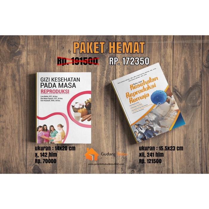 Buku Kedokteran : PAKET HEMAT BUKU KESEHATAN REPRODUKSI - Deepublish