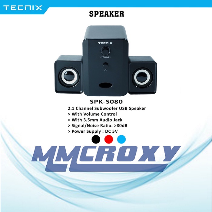 Tecnix Spk-S080 - Speaker Subwoofer