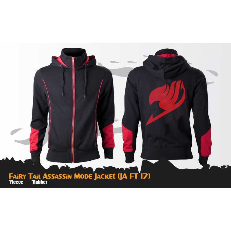 Jaket Anime Fairy Tail Assassin Mode JA FT 17 - Jaket Fairy Tail Guild