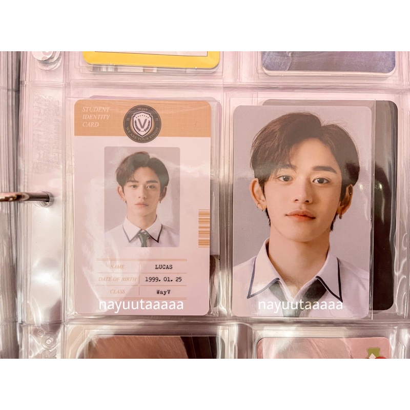 [BOOKED] Lucas B2S ID Card + Photocard