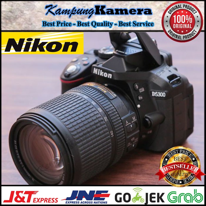 Nikon D5300 KIT 18 - 55mm VR AFP - ORIGINAL - GARANSI DISTRIBUTOR