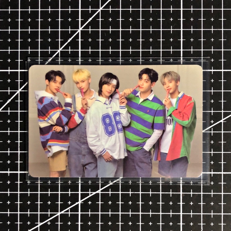 PC PHOTOCARD TXT GROUP 4OIN 4OlN FOREUL BEOMGYU YEONJUN HUENINGKAI TAEHYUN SOOBIN