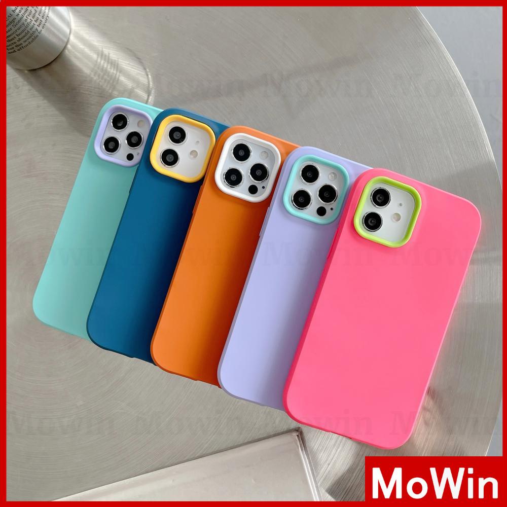 Mowin - Casing Silikon Iphone 13 Pro Max 13 Pro Max 12 Pro Max 7 Plus 11 Pro Max Warna Permen