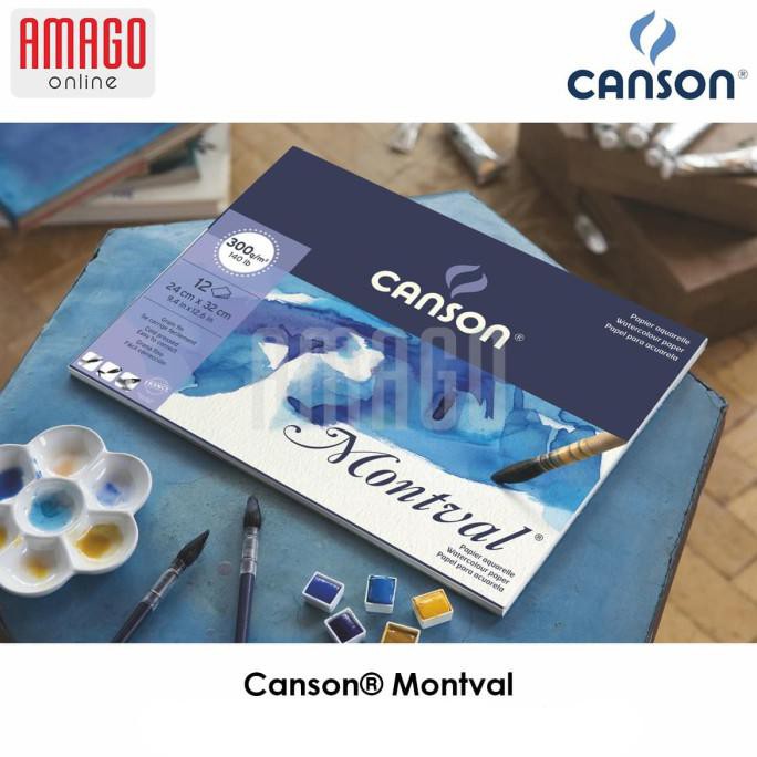 

Jual Canson Montval - 12 Sheets - A3 (29,7X42) Cp - 300G (Pad) - 200807320 Terlaris
